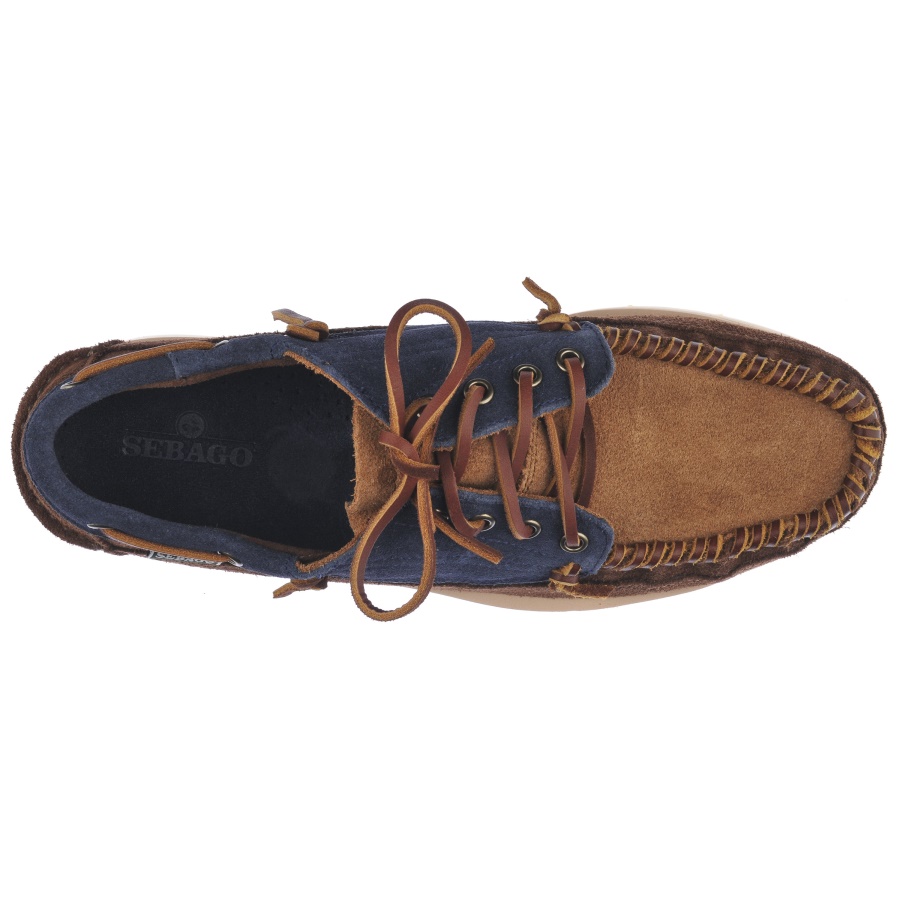 Cayuga-Navy Blue & Cognac & Dark Brown Sebago Australia