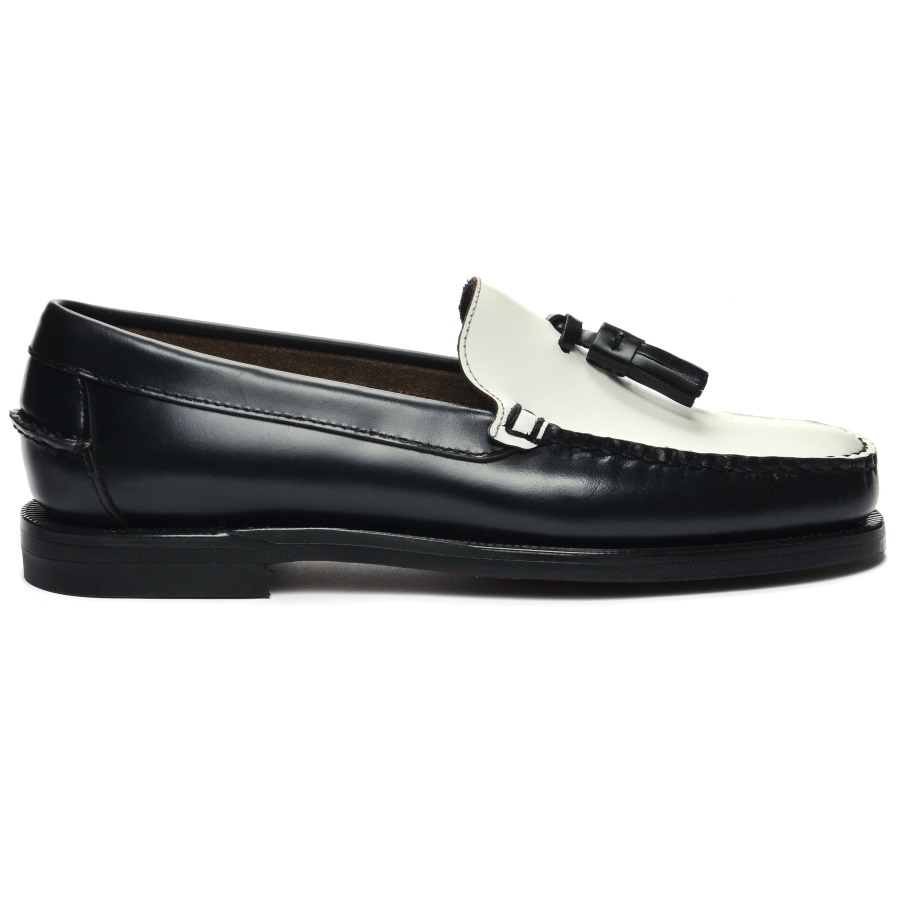 Classic Will Woman-Navy Blue & White Sebago Australia