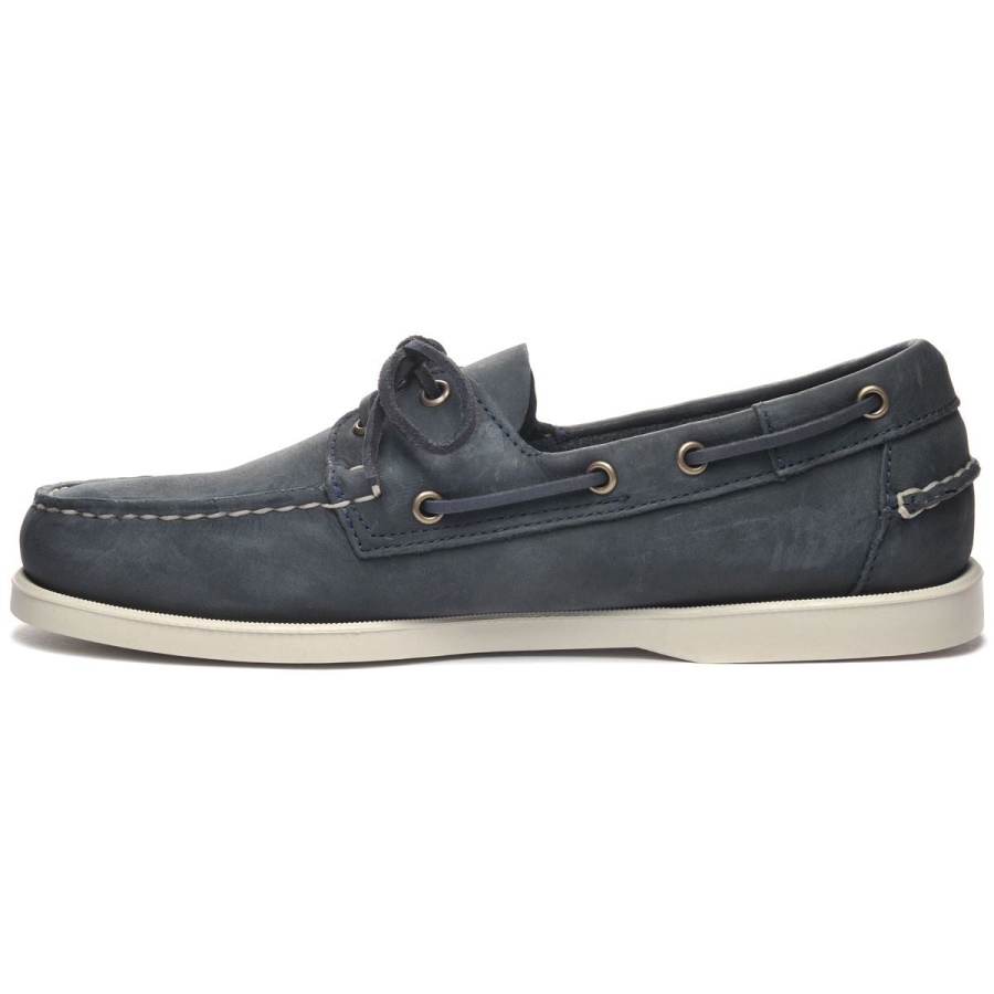 Docksides Portland Crazy H-Navy Blue Sebago Australia