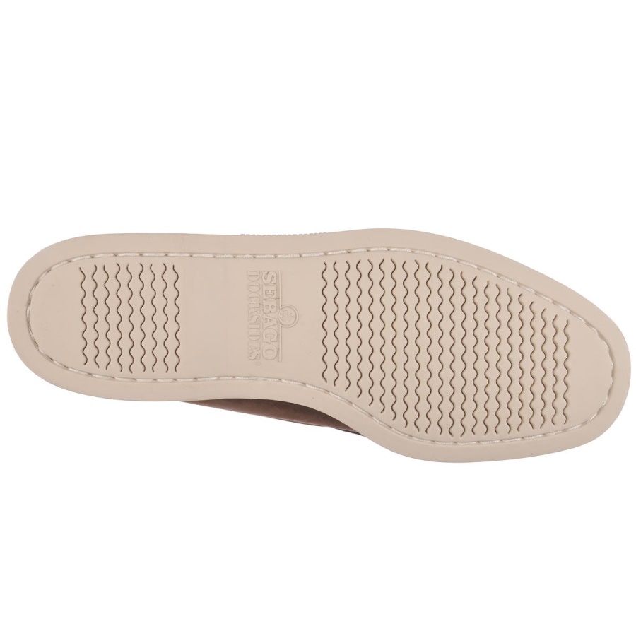 Docksides Portland Nubuk-Dark Brown Sebago Australia