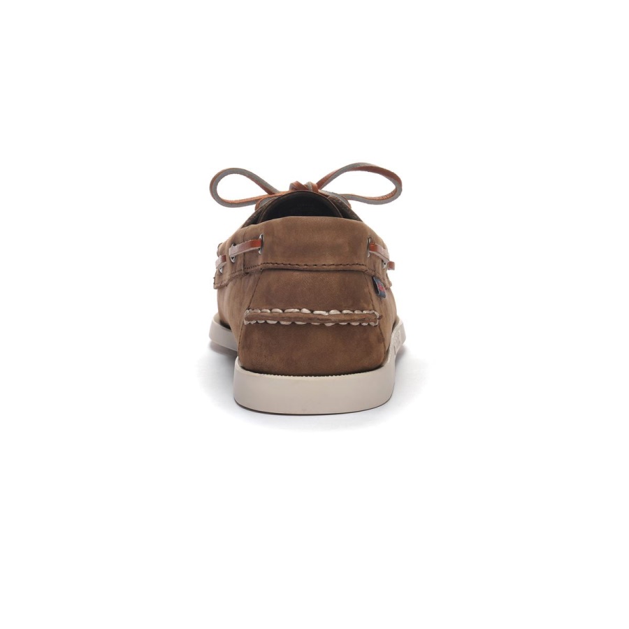 Docksides Portland Nubuk-Dark Brown Sebago Australia
