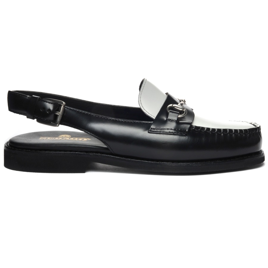 Joe Sandal Polaris Woman-Black & White Sebago Australia