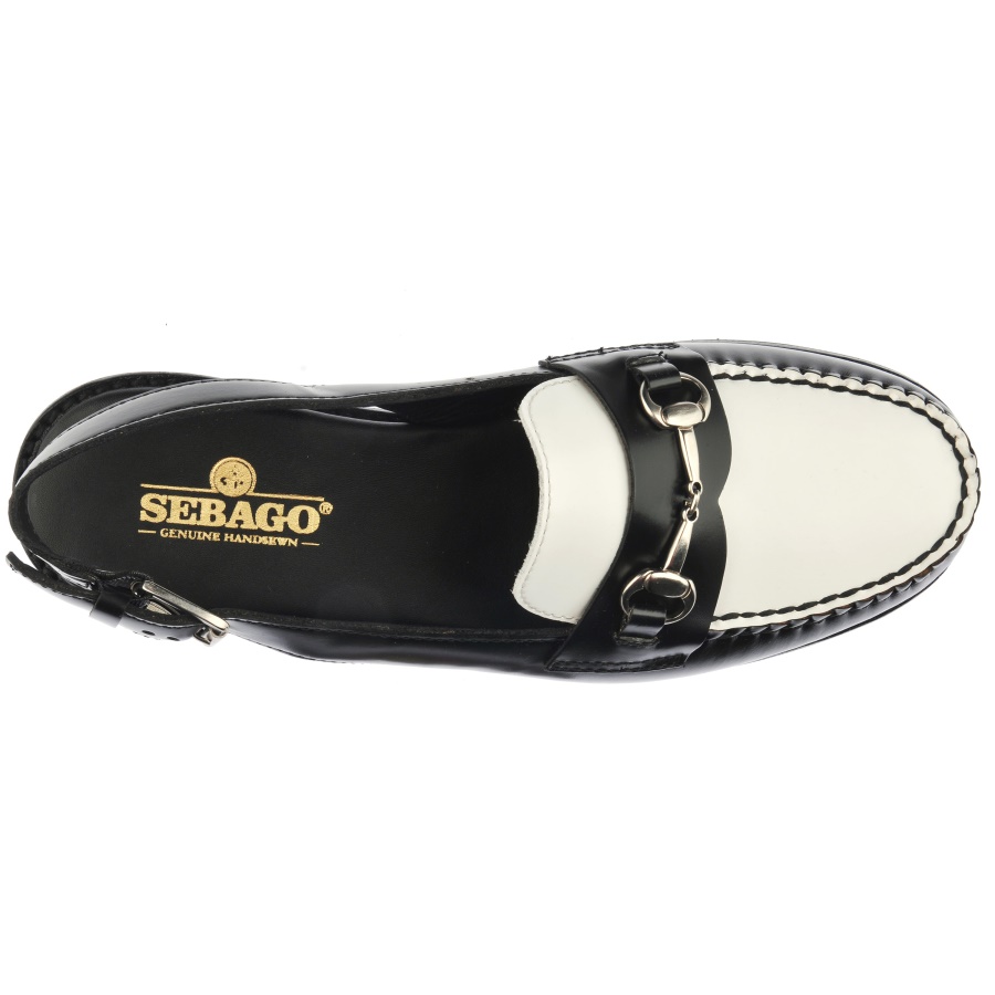 Joe Sandal Polaris Woman-Black & White Sebago Australia