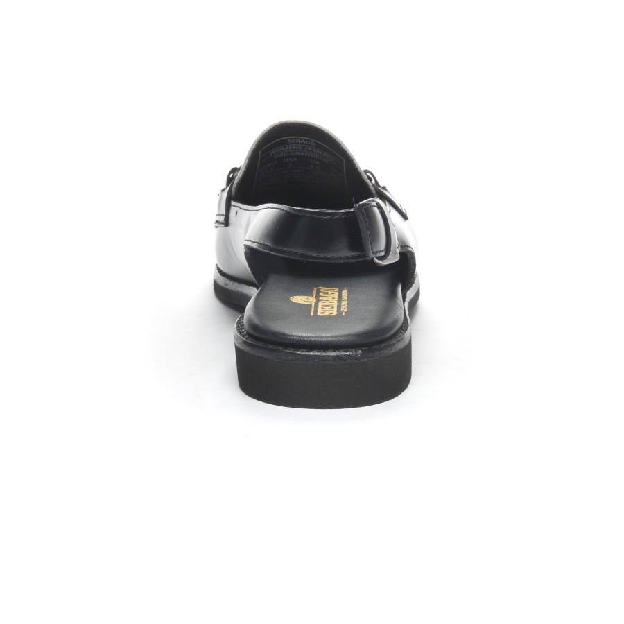 Joe Sandal Polaris Woman-Black & White Sebago Australia