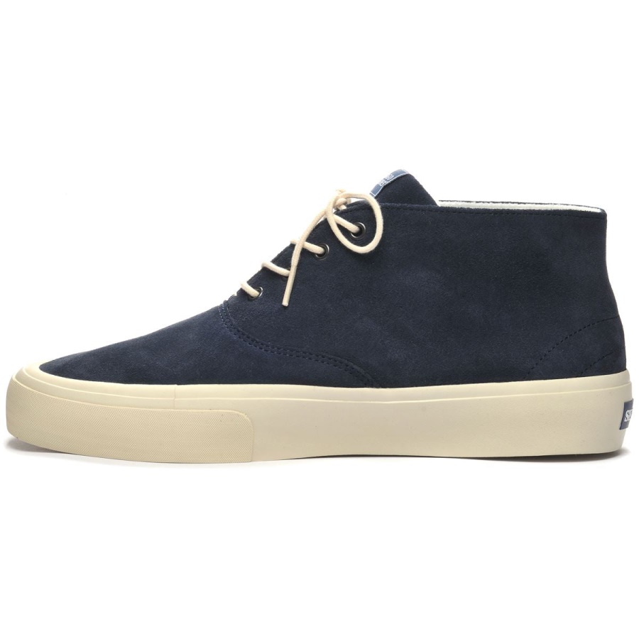 John Chukka Suede-Navy Blue Sebago Australia