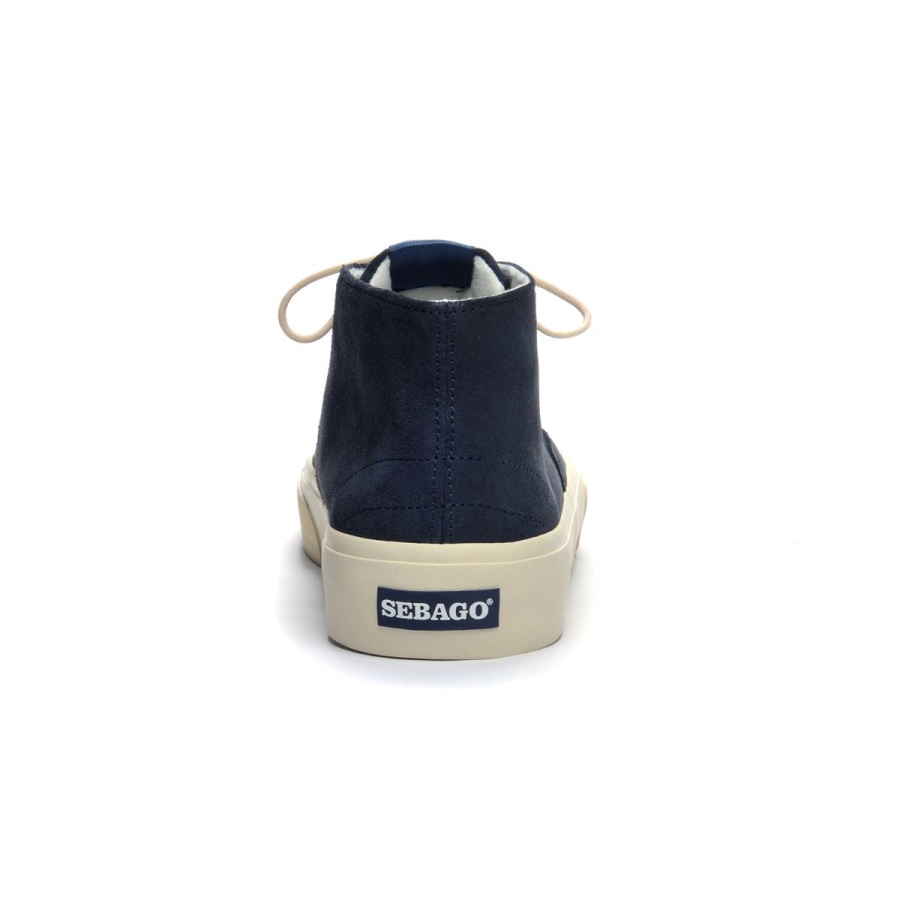 John Chukka Suede-Navy Blue Sebago Australia