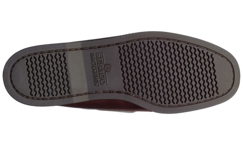 Dockside Portland Leather Boat Shoe Brown Gum Sebago Australia