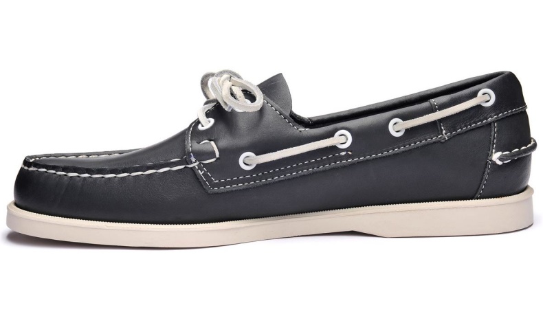 Dockside Portland Leather Boat Shoe Sebago Australia Blue Navy