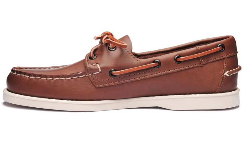 Dockside Portland Leather Boat Shoe Sebago Australia Brown