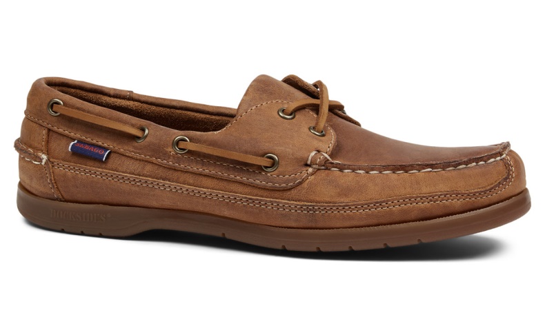 Schooner Vintage Leather Boat Shoe Brown Tan Sebago Australia