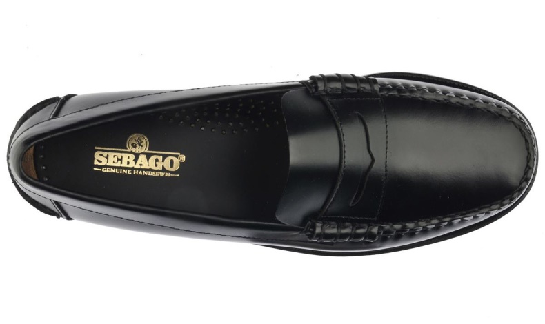 Sebago Australia Black CLASSIC DAN LEATHER LOAFER