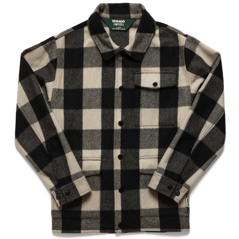 Sebago Australia Check White Natural-Black Aroostook