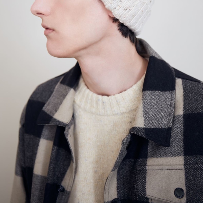 Sebago Australia Check White Natural-Black Aroostook