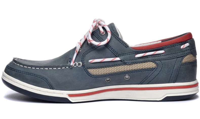 Triton Leather Boat Shoe Blue Navy Sebago Australia