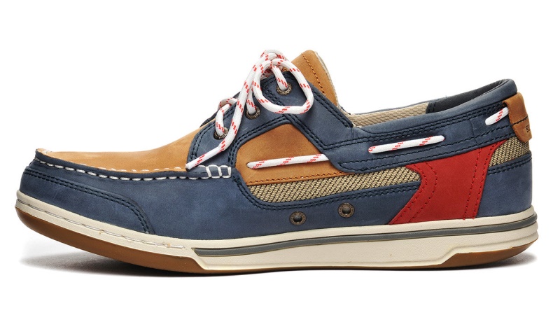 Triton Legacy Sebago Australia Blue Navy-Cognac-Red