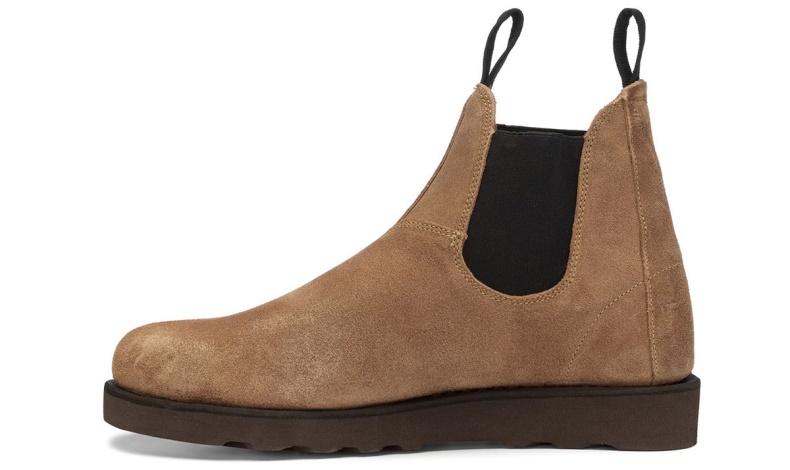 Yansa Suede Beige Camel-Dk Brown Sebago Australia