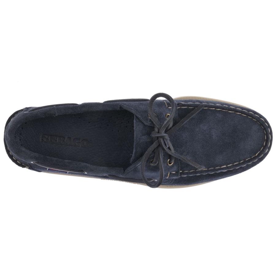 Portland Roughout Woman-Navy Blue Sebago Australia
