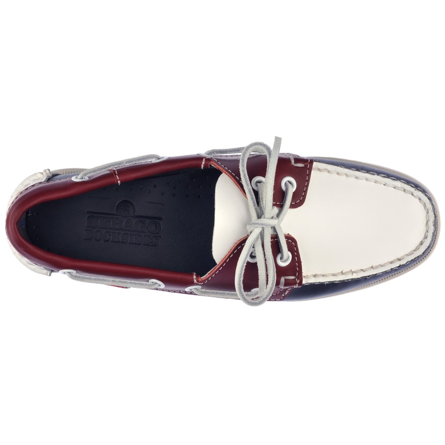 Portland Spinnaker Woman-Navy & Red & White Sebago Australia