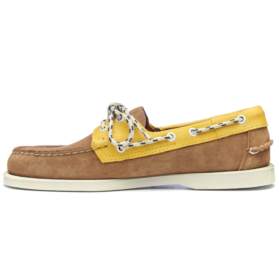 Portland Tiller-Goldenrod & Cognac & White Sebago Australia