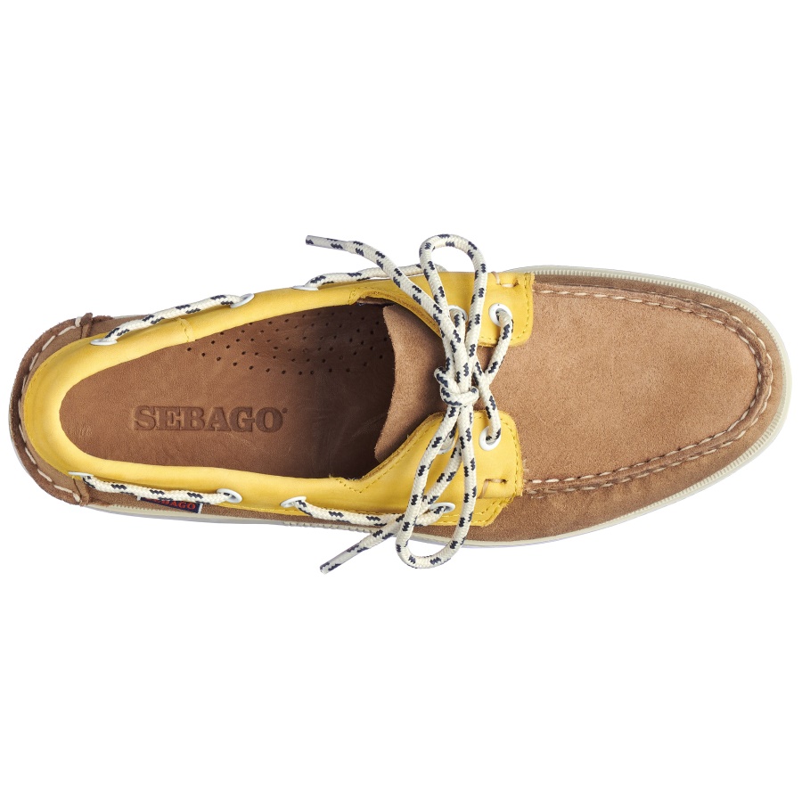 Portland Tiller-Goldenrod & Cognac & White Sebago Australia