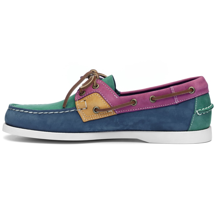 Rossisland-Navy & Teal & Magenta & Mustard Sebago Australia