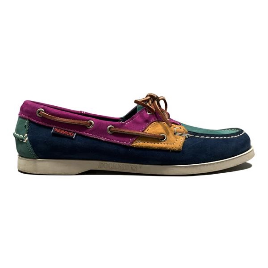 Rossisland-Navy & Teal & Magenta & Mustard Sebago Australia