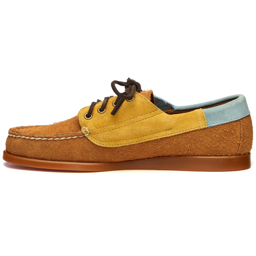 Sebago Australia Askook Jib-Tan & Light Blue & Mimosa