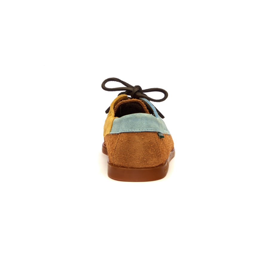 Sebago Australia Askook Jib-Tan & Light Blue & Mimosa