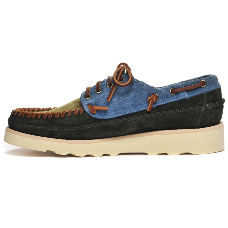 Sebago Australia Cayuga-Brunswick Green & Indigo & Moss