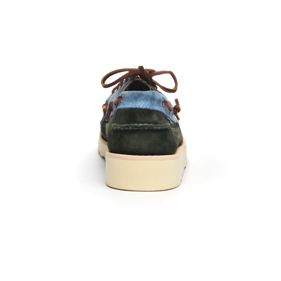 Sebago Australia Cayuga-Brunswick Green & Indigo & Moss