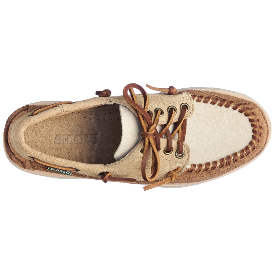 Sebago Australia Cayuga Woman-Camel & Papyrus & Cognac