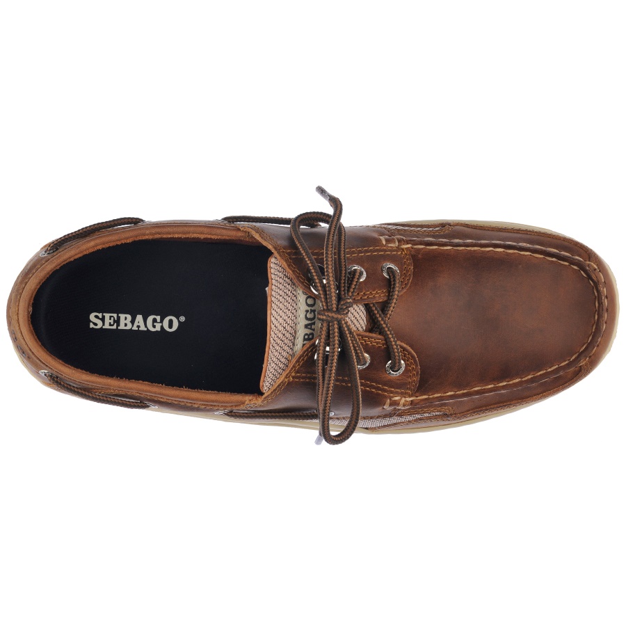 Sebago Australia Clovehitch II Fgl Waxed-Brown Cinnamon