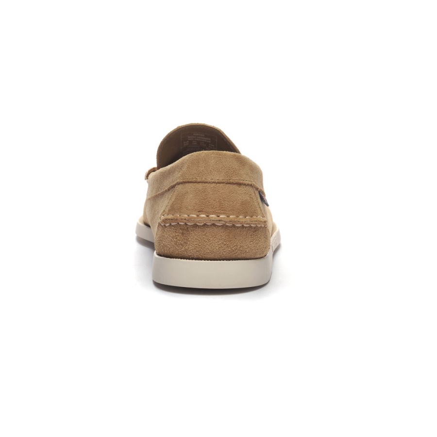 Sebago Australia Dan Boat Roughout-Camel