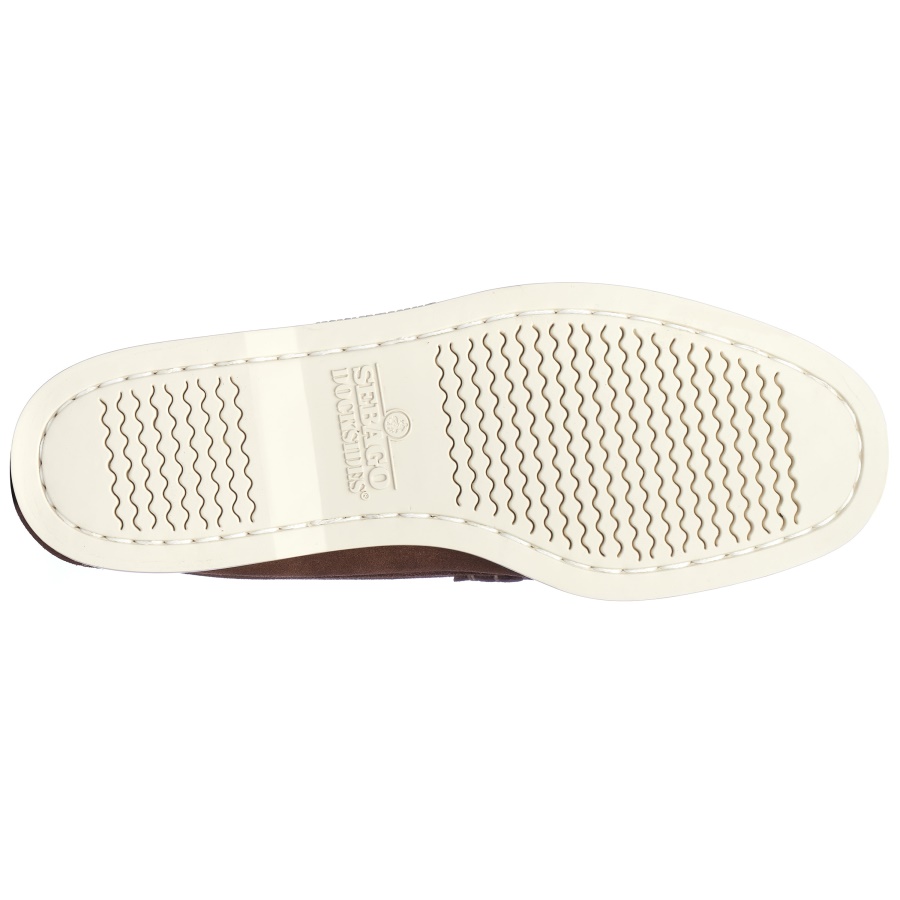 Sebago Australia Dan Boat Roughout-Dark Brown