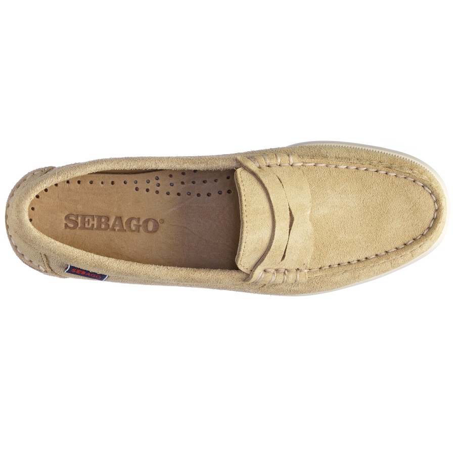 Sebago Australia Dan Boat Roughout Woman-Camel