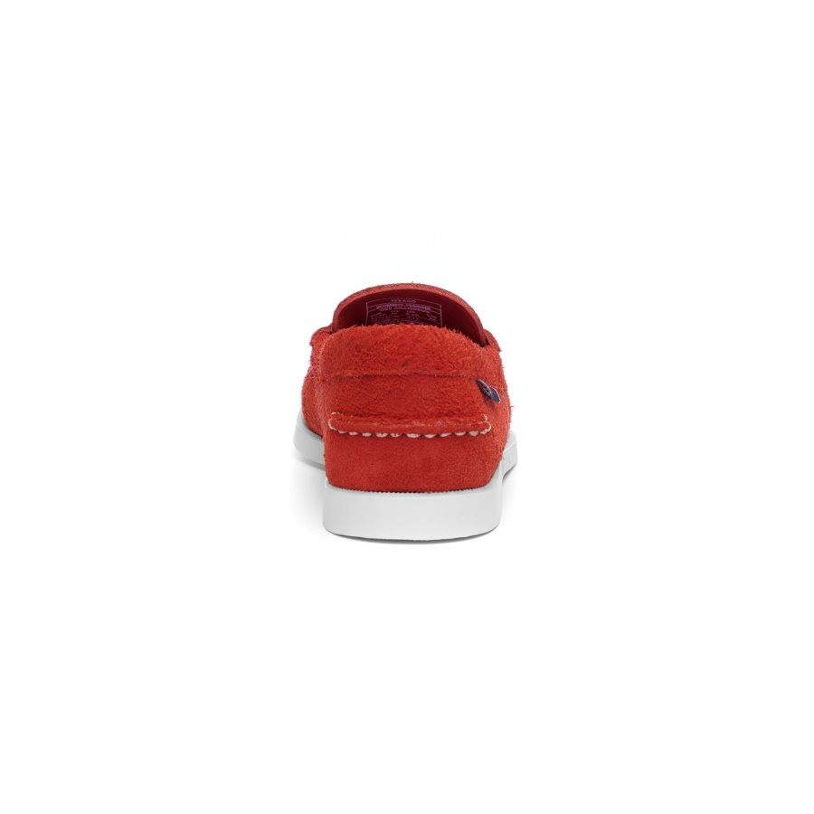 Sebago Australia Dan Boat Roughout Woman-Red