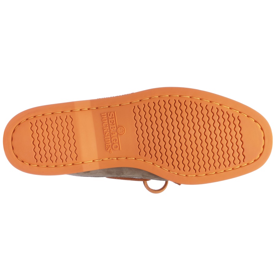 Sebago Australia Docksides Portland Nubuk-Taupe & Orange