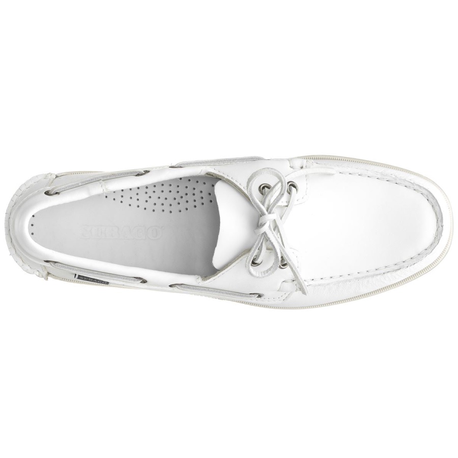 Sebago Australia Docksides Portland-White