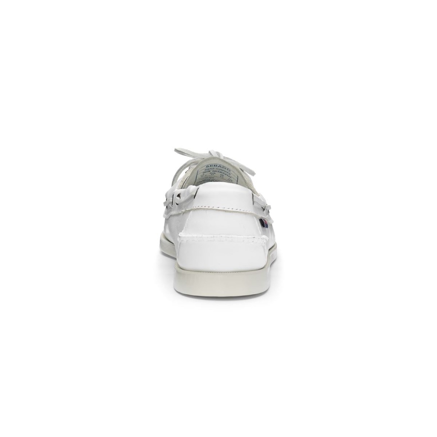 Sebago Australia Docksides Portland-White