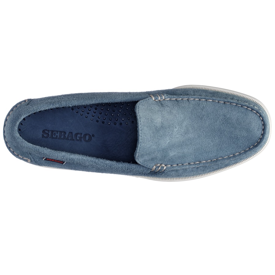 Sebago Australia Frank Boat Roughout-Indigo