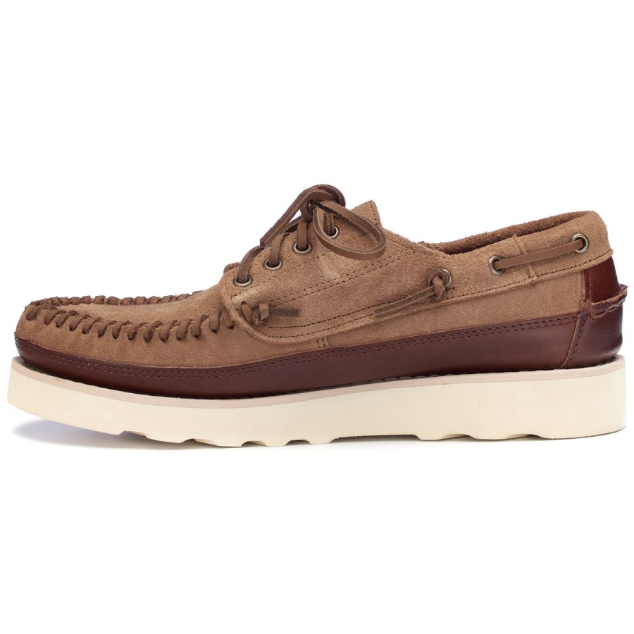 Sebago Australia Keuka Lea Canoe Moc-Cognac & Brown