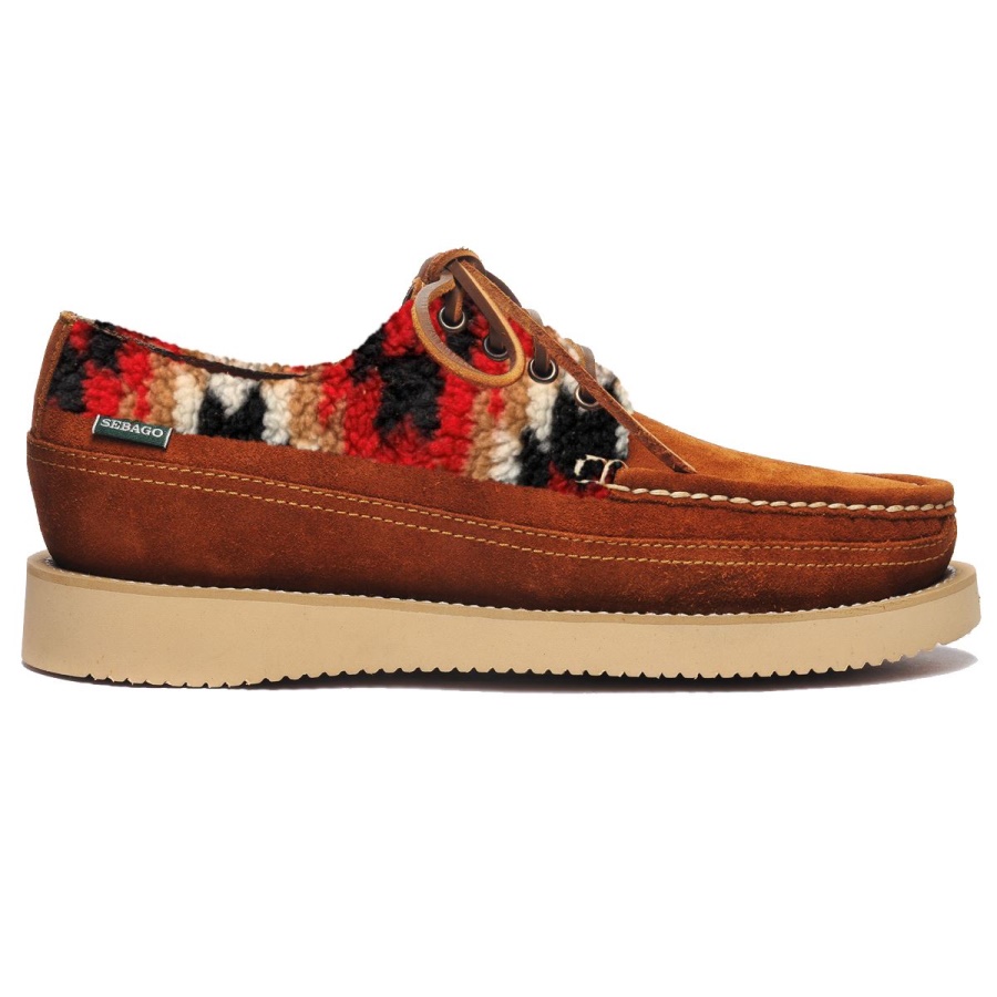 Sebago Australia Makwa Aztec-Cognac & Woven