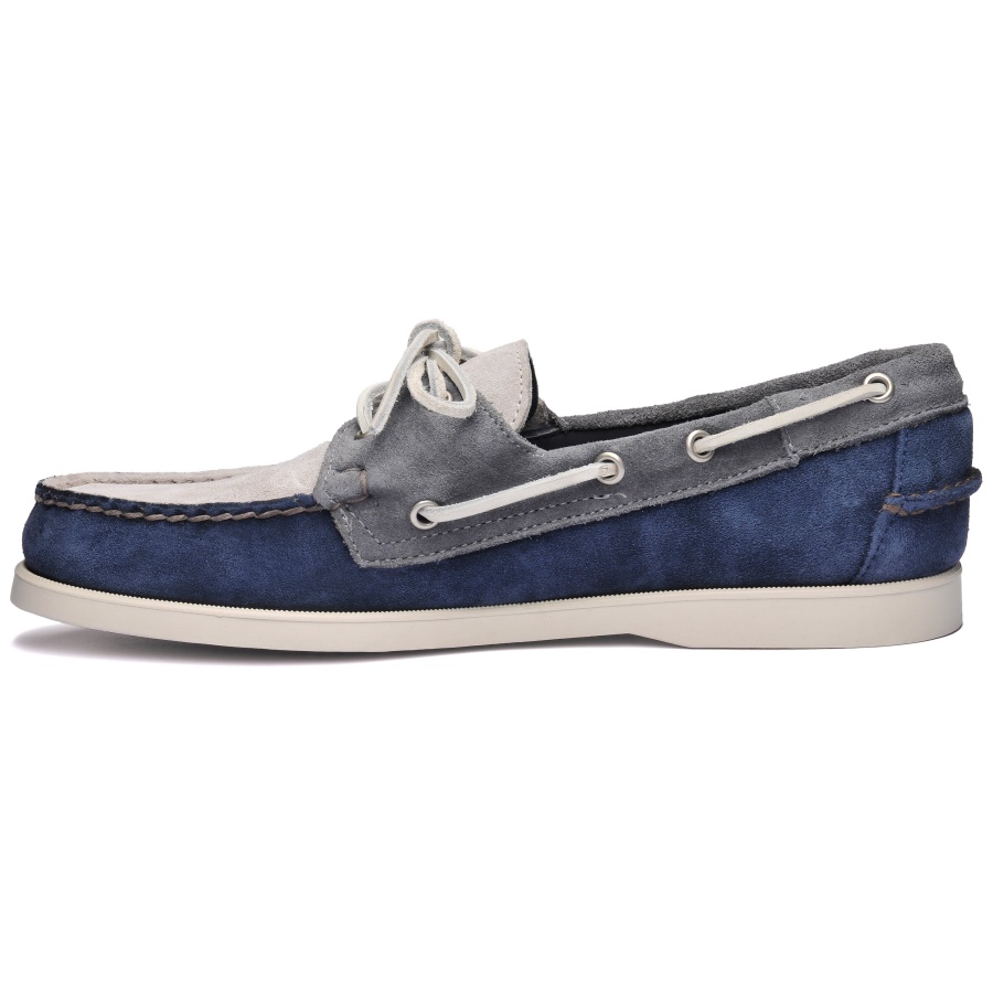 Sebago Australia Portland Jib-Navy & Dark Grey & Slate