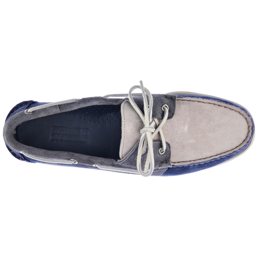 Sebago Australia Portland Jib-Navy & Dark Grey & Slate