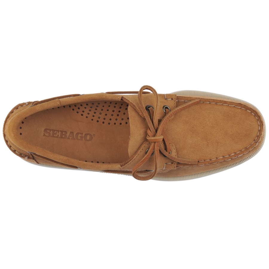 Sebago Australia Portland Roughout-Cognac
