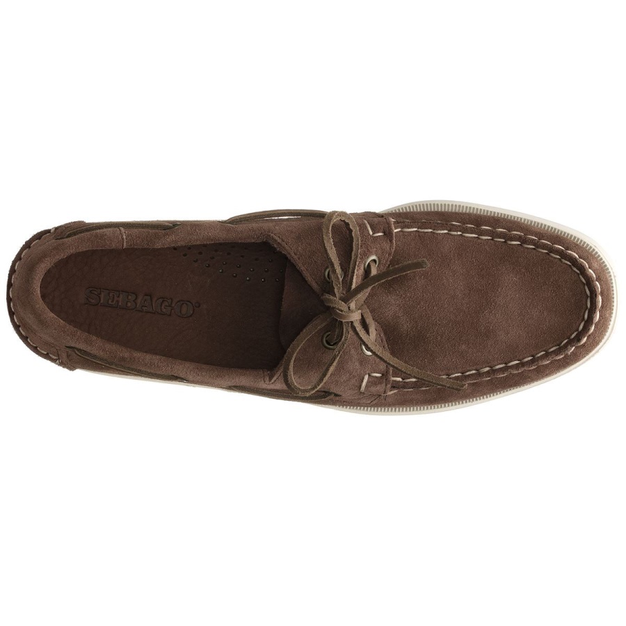 Sebago Australia Portland Roughout-Dark Brown