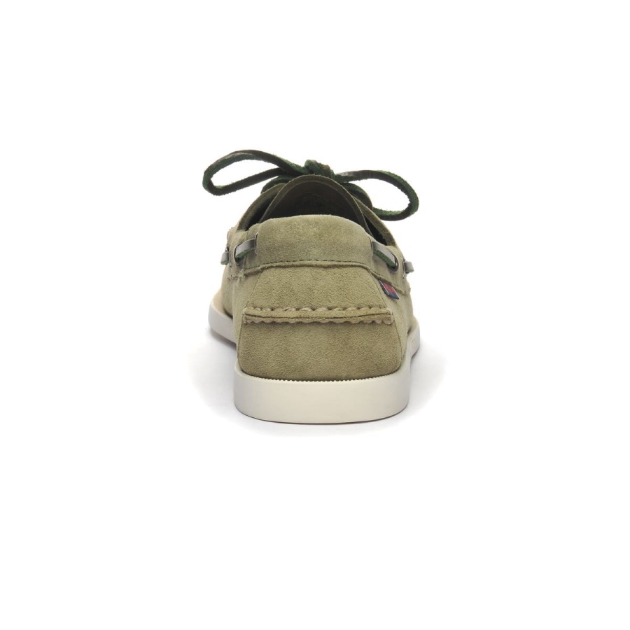 Sebago Australia Portland Roughout-Forest Green