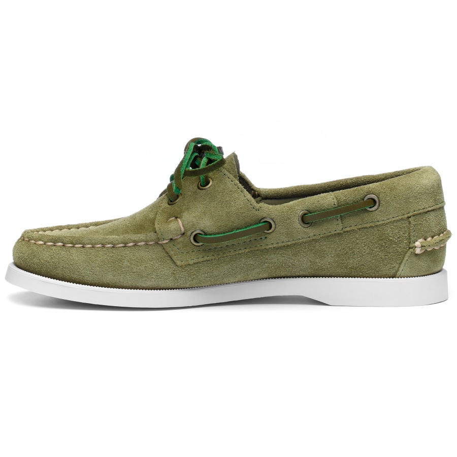 Sebago Australia Portland Roughout Woman-Forest Green