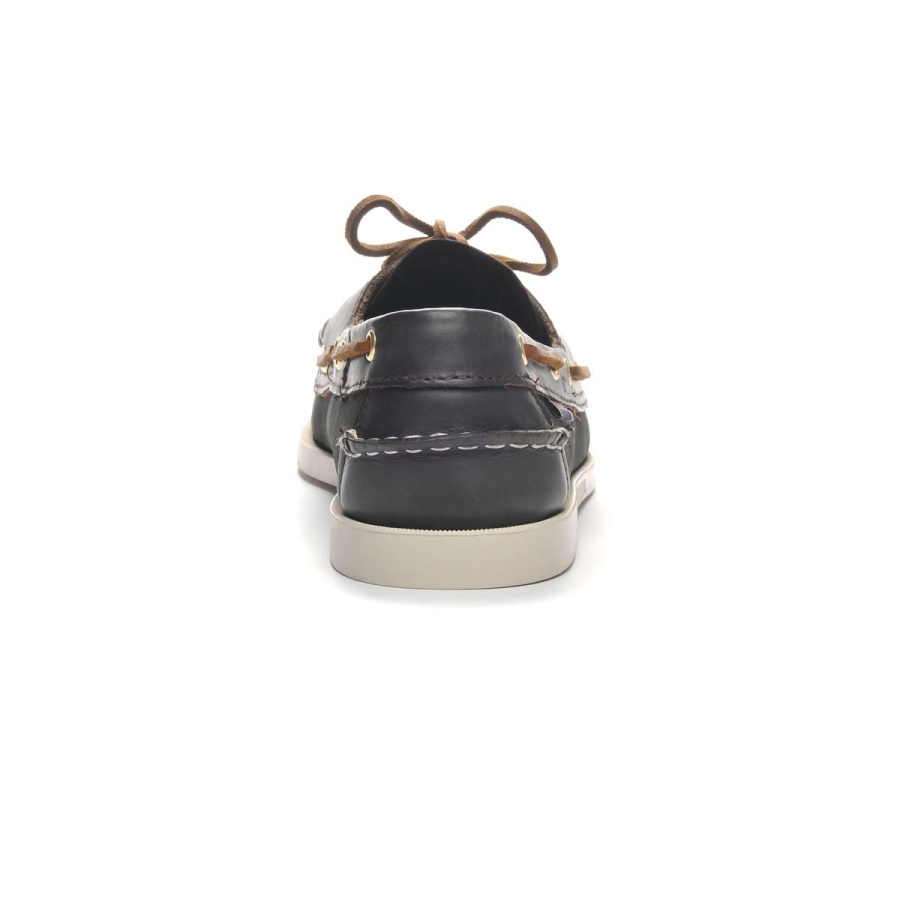 Sebago Australia Portland Spinnaker Nbk Fgl-Black & Dark Brown
