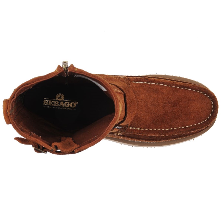 Sebago Australia Thipi Suede-Cognac
